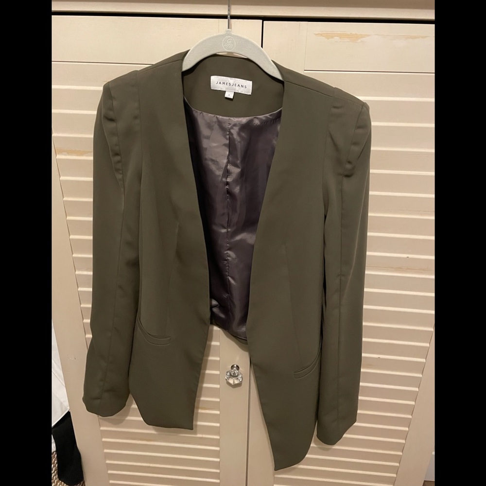 James Jeans olive green blazer